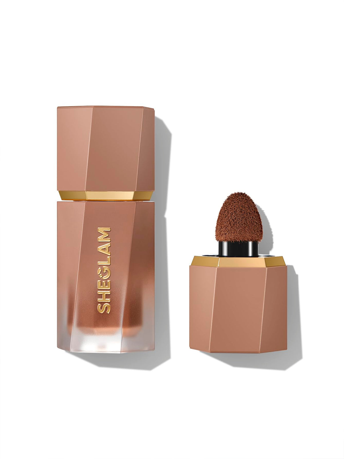 SHEGLAM Sun Sculpt Liquid Contour Stick front view in Earthy Sepia