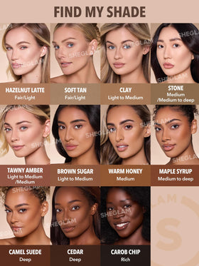 SHEGLAM Sun Sculpt Liquid Contour Stick in use during makeup application