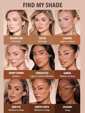 SHEGLAM Sun Sculpt Liquid Contour Stick in use during makeup application