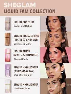 SHEGLAM Sun Sculpt Liquid Contour Stick swatch on skin