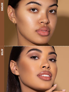 SHEGLAM Sun Sculpt Liquid Contour Stick Warm Honey sponge applicator