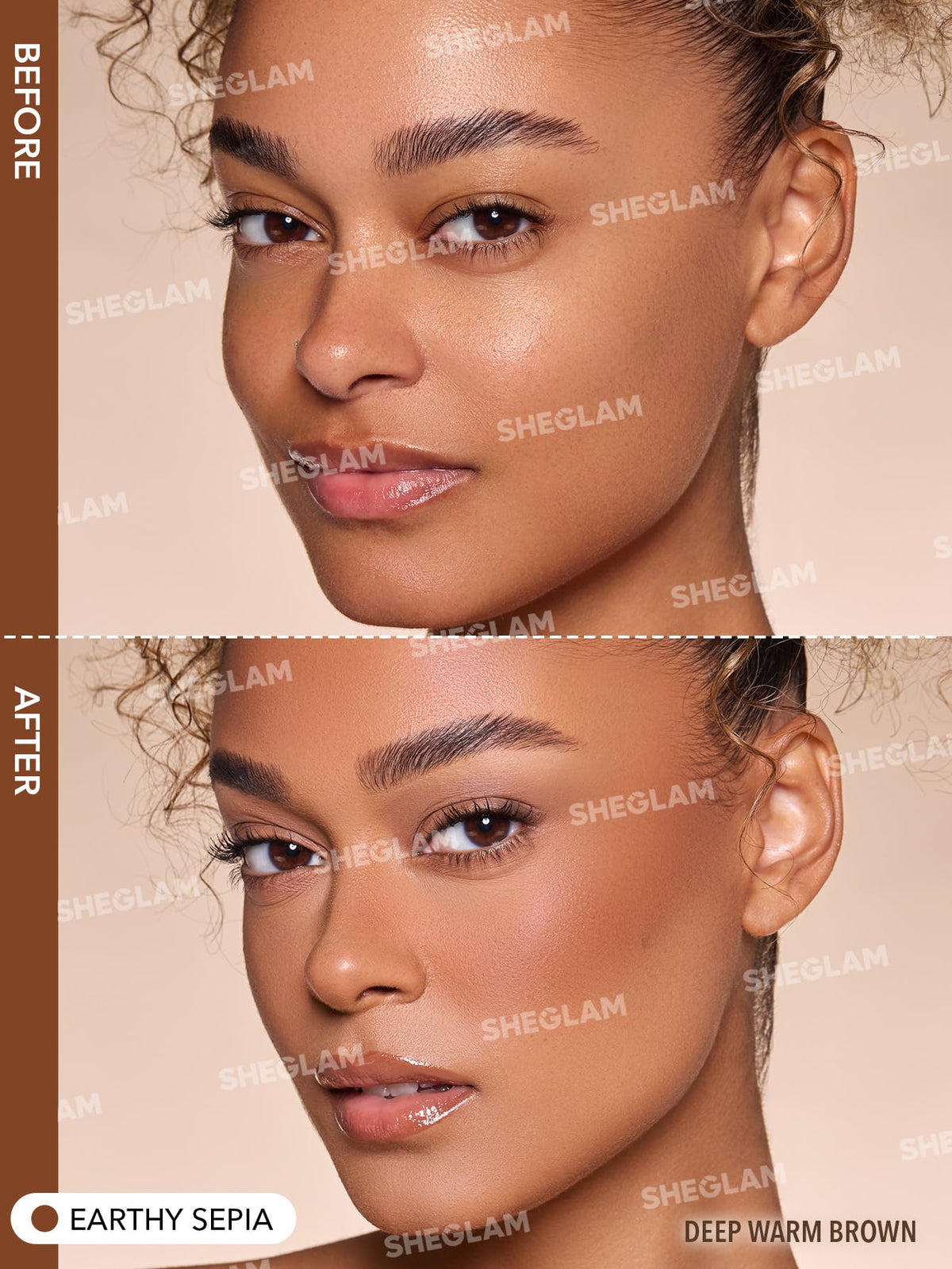 SHEGLAM Sun Sculpt Liquid Contour Stick with sponge applicator