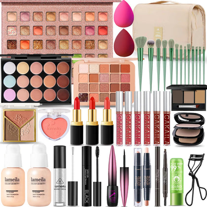 SHELAKIN All in One Makeup Kit with 40 eyeshadow shades