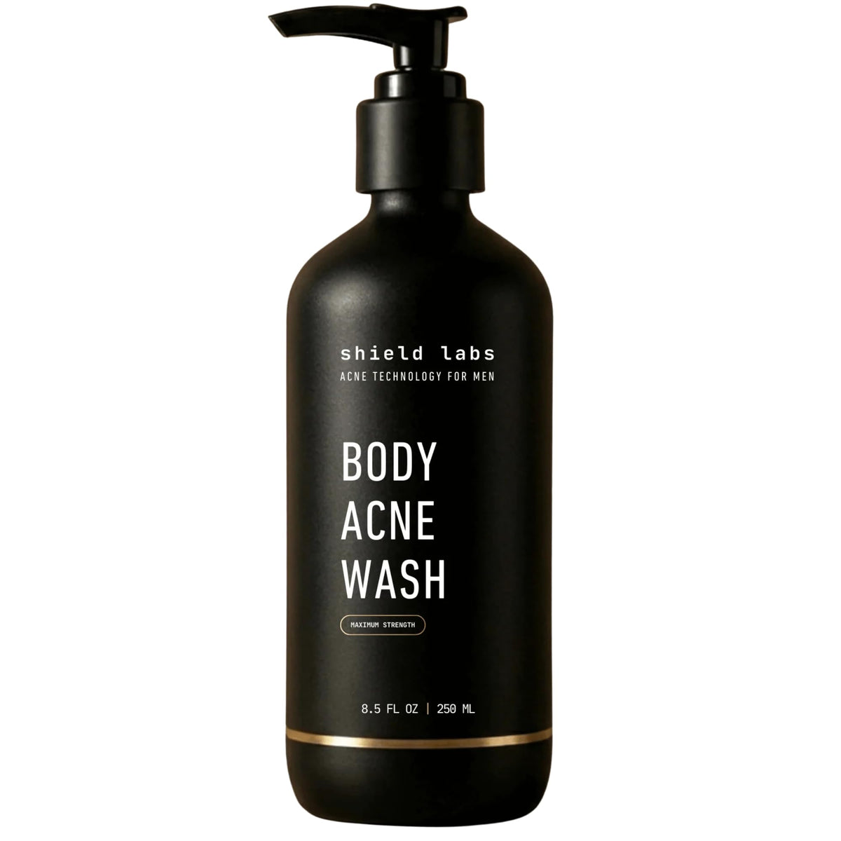 Shield Body Acne Wash for Men 10% Benzoyl Peroxide front view