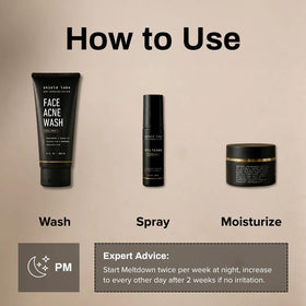 Shield Curoxyl-42 Face Wash 4% Benzoyl Peroxide bottle