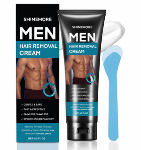 ShineMore Intimate Hair Removal Cream for Men 4.2oz front view