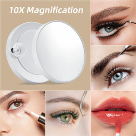 Shinerva LED Makeup Mirror displaying three lighting modes