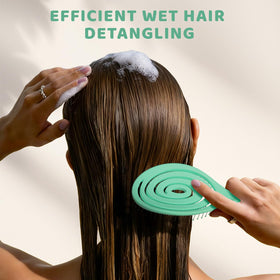 SHINLEA Hair Brush on a bathroom counter