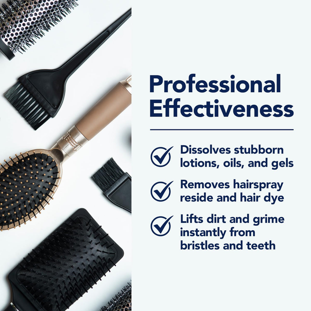 ship shape Professional Comb and Brush Cleaner powder texture