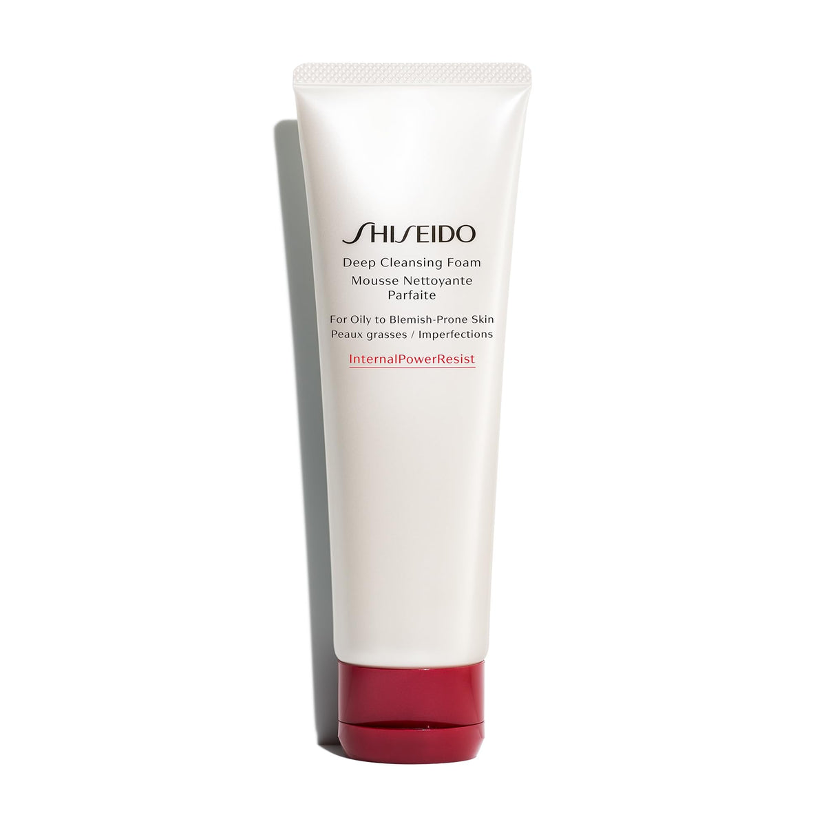 Shiseido Deep Cleansing Foam 125 mL front view with packaging