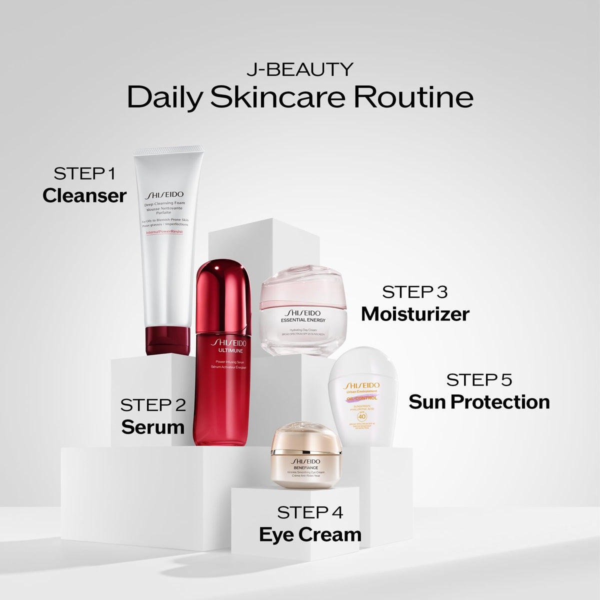 Shiseido Deep Cleansing Foam 125 mL in bathroom setting