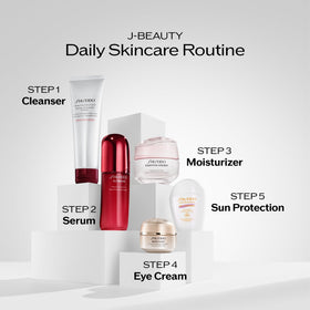Shiseido Deep Cleansing Foam 125 mL in bathroom setting