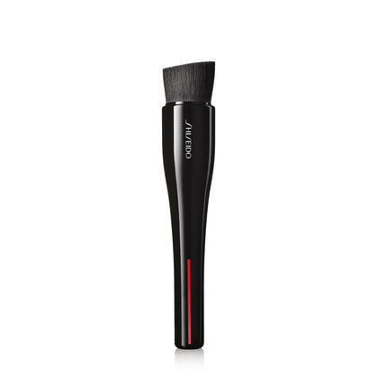 Shiseido HASU FUDE Foundation Brush angled design with synthetic bristles