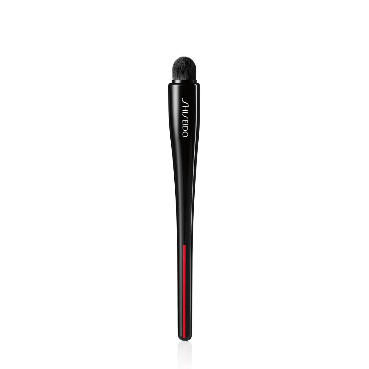 Shiseido TSUTSU FUDE Concealer Brush front view with tapered bristles