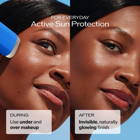 Shiseido Ultimate Sun Protector Clear Stick SPF 60+ side view