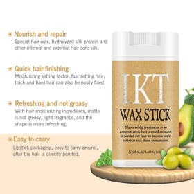 Shiyalan Hair Wax Stick close-up of ingredients