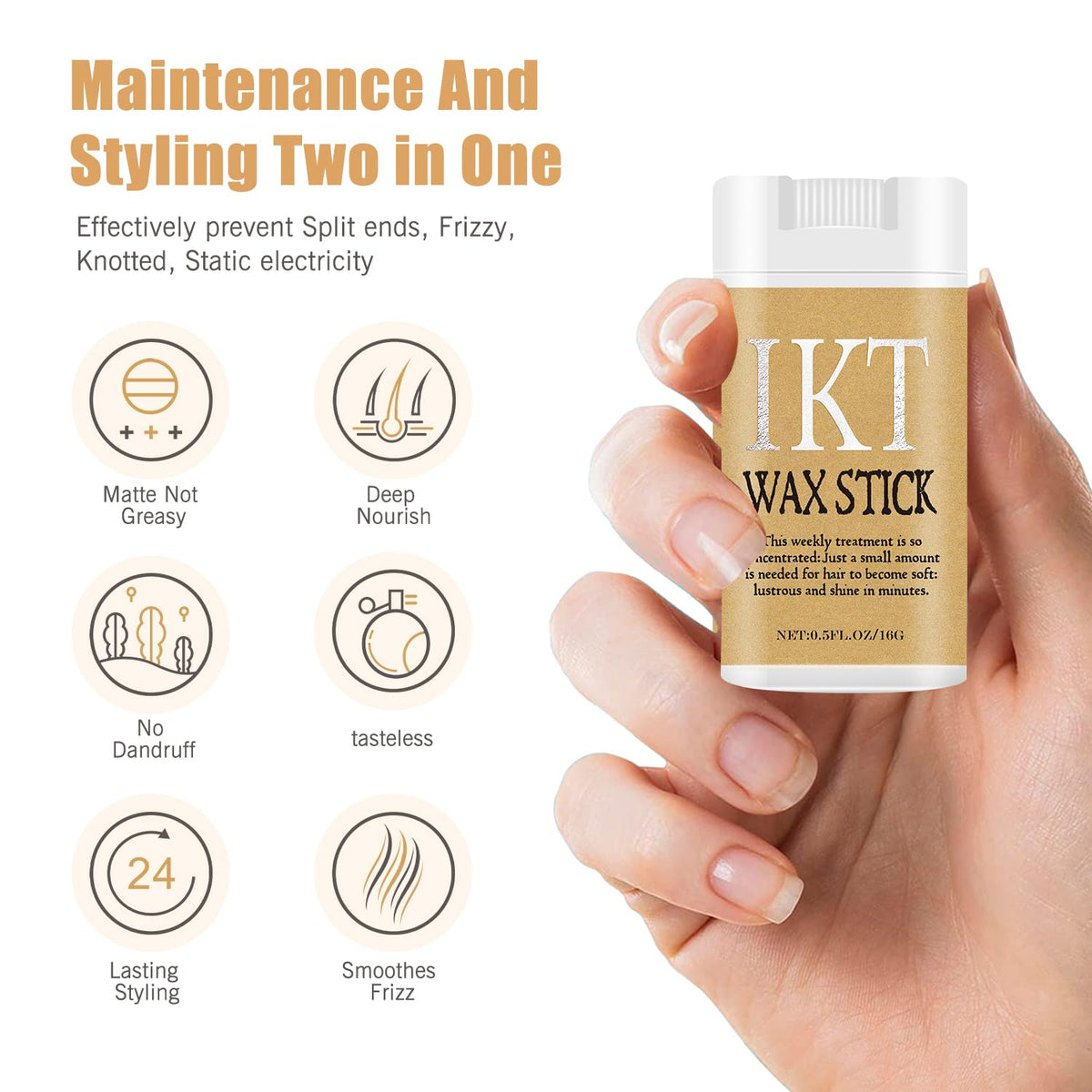 Shiyalan Hair Wax Stick showing retractable design