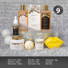 Shower gel and shampoo from Saint Roy Bath & Body Gift Set