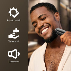 SHPAVVER ETHUP Beard Trimmer LED battery display