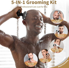 SHPAVVER head shaver in a bathroom setting