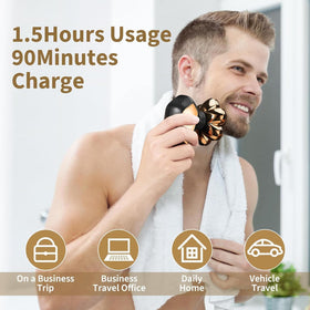 SHPAVVER Head Shaver with accessories and packaging
