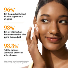Side view of ANUA Invisible Matte Finish Sunscreen with product details