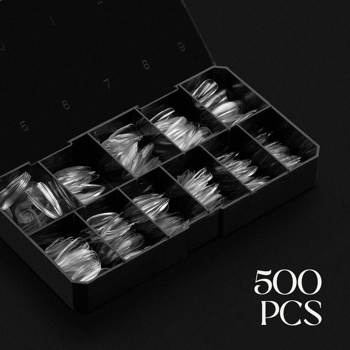 Side view of APRÉS Gel-X Sculpted Stiletto box showing packaging details
