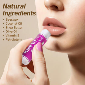 Side view of AZEN hand cream and lip balm packaging