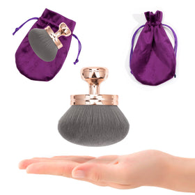 Side view of BABYSHEEP kabuki brush