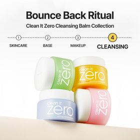 Side view of BANILA CO Clean it Zero Nourishing Cleansing Balm jar
