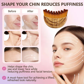 Side view of Cxguu Lymphatic Contour Face Brush