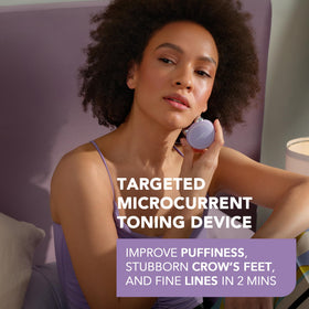 Side view of FOREO BEAR mini Microcurrent Facial Device