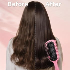 Side view of LSKHJT curl defining brush with bristles