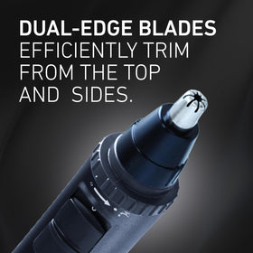 Side view of Panasonic ear and nose hair trimmer