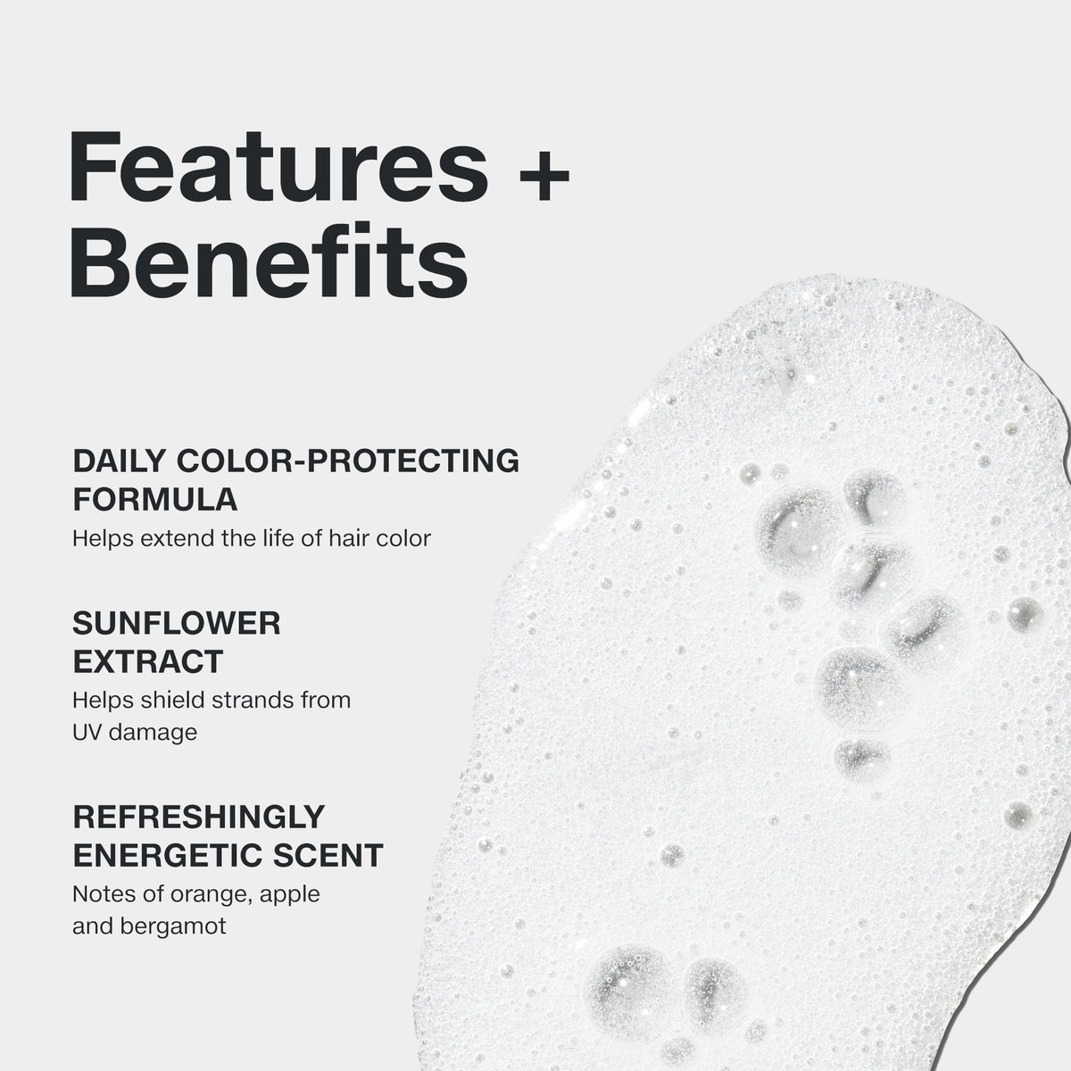 Side view of Paul Mitchell Color Protect Shampoo