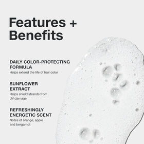 Side view of Paul Mitchell Color Protect Shampoo