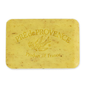 Side view of Pre de Provence Lemongrass Soap Bar
