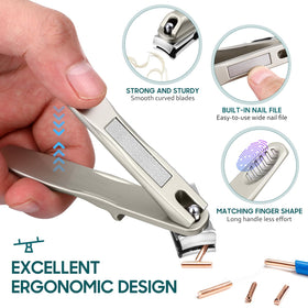 Side view of Redriver Nail Clippers with long handle
