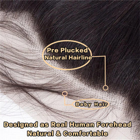 Side view of ROYAL IMPRESSION Lace Frontal Closure