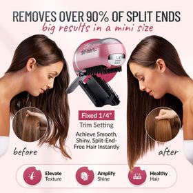 Side view of Split-Ender Mini trimmer showcasing ergonomic design