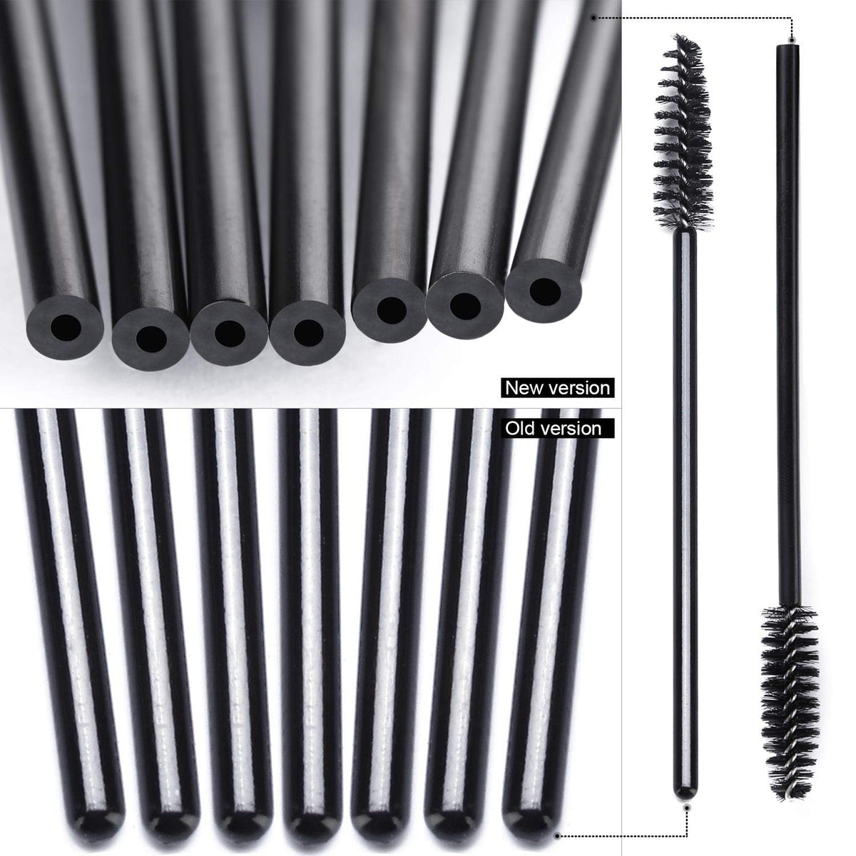Side view of Tbestmax disposable mascara wand