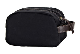 Side view of Timberland Men's Toiletry Bag in black