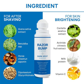 Sielkin Razor Bump Stopper 3.38 Fl Oz bottle side view