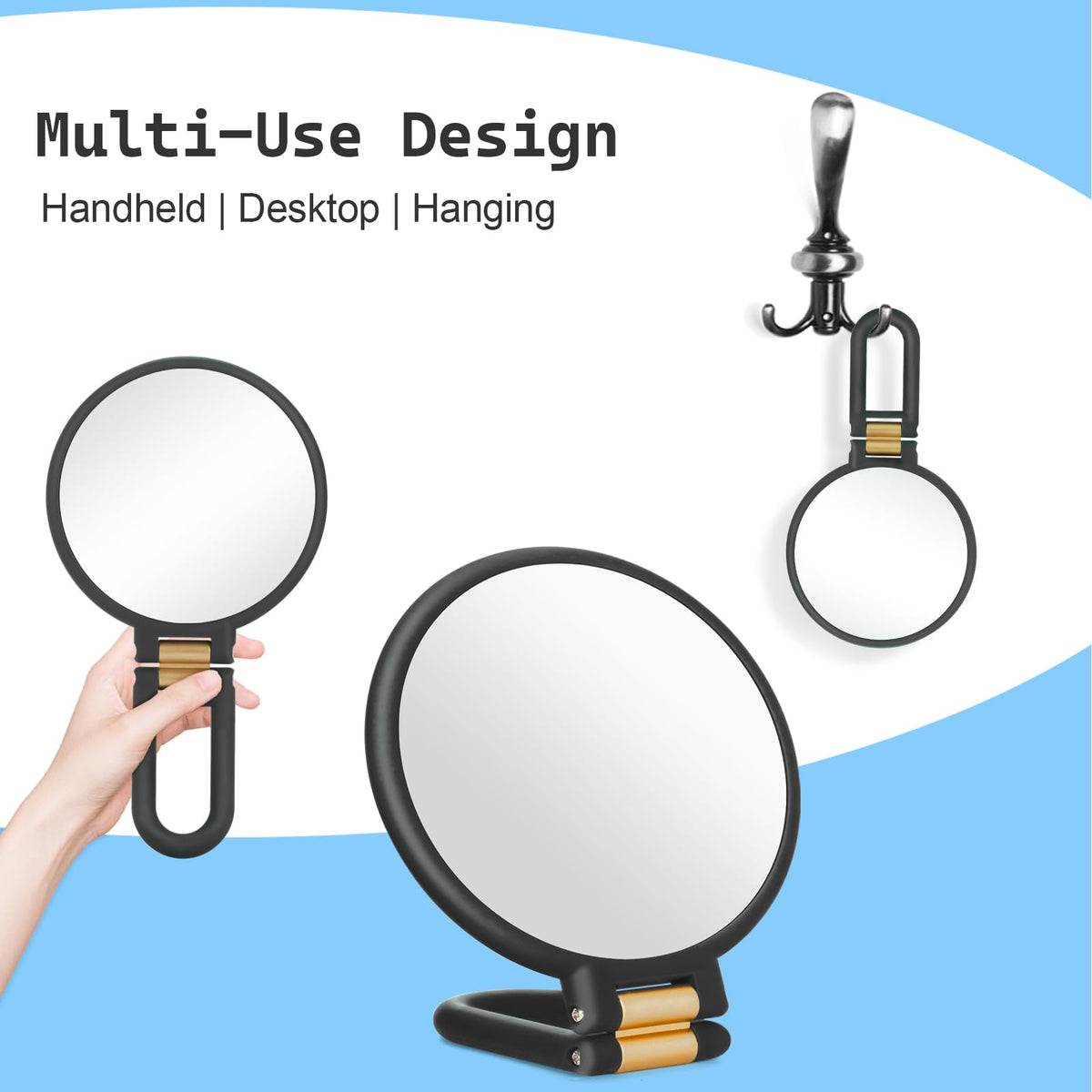 Sifolo 30x Magnifying Mirror folded for travel