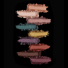 SIGMA BEAUTY Jewels Eyeshadow Palette with swatches on skin