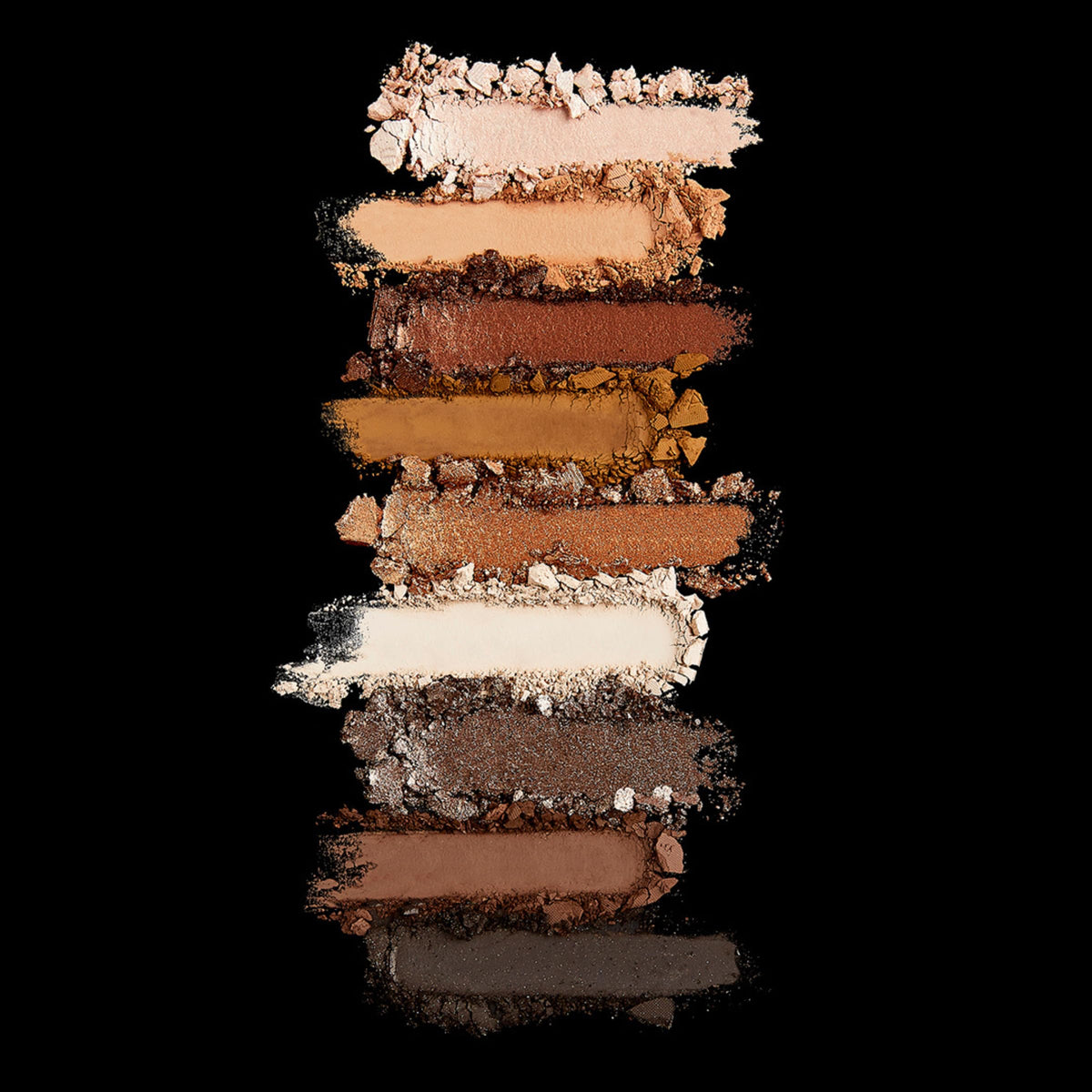 SIGMA BEAUTY Ritzy Eyeshadow Palette with applicator brush on a vanity