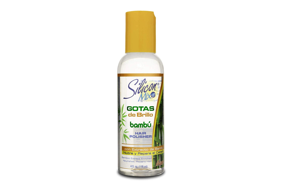 Silicon Mix Bambu Hair Polisher Shine Drops 4 oz front view