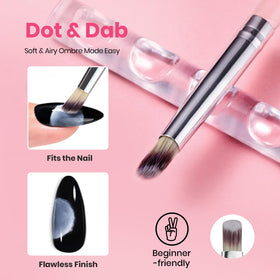 silicone nail brush from beetles Gel Polish kit