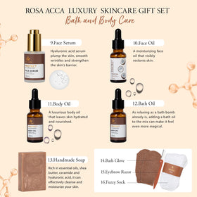 Silk sleep mask included in RA ROSA ACCA Coconut Skin Care Kit