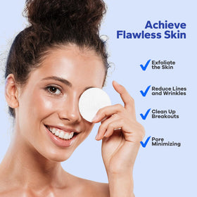 SilkyShark Glycolic Acid Resurfacing Pads close-up of pad